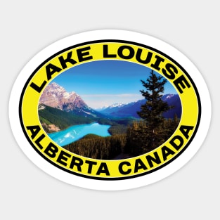 Lake Louise Alberta Canada Mountains Lake National Park Sticker